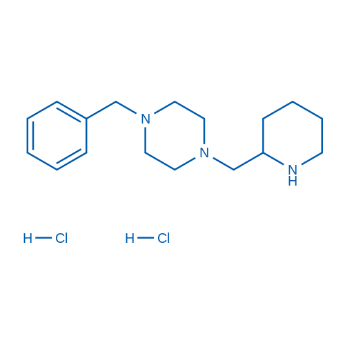 1-Benzyl-4-(piperidin-2-ylmethyl)piperazine dihydrochloride 5g