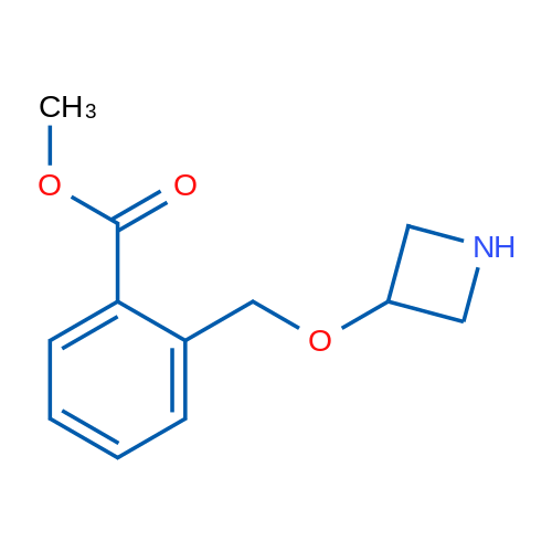 Methyl 2-((azetidin-3-yloxy)methyl)benzoate 1g