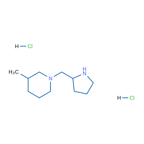 3-Methyl-1-(pyrrolidin-2-ylmethyl)piperidine dihydrochloride 1g