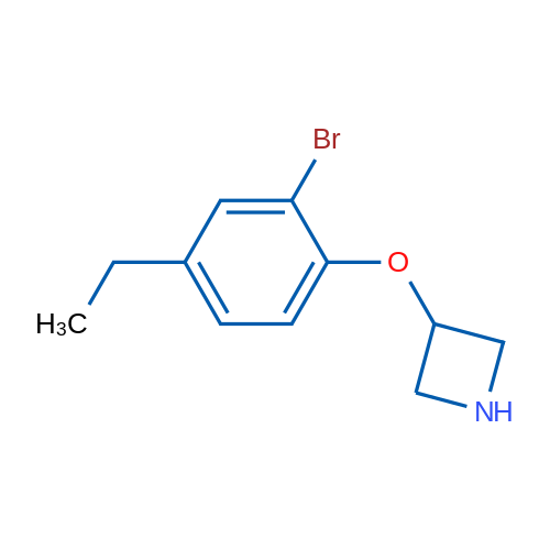3-(2-Bromo-4-ethylphenoxy)azetidine 1g