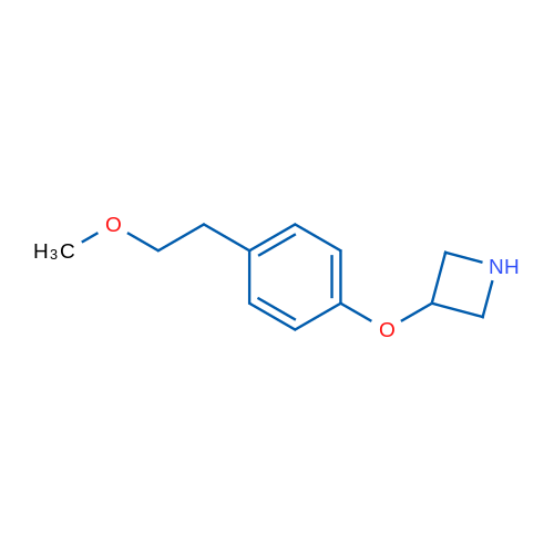 3-(4-(2-Methoxyethyl)phenoxy)azetidine 1g
