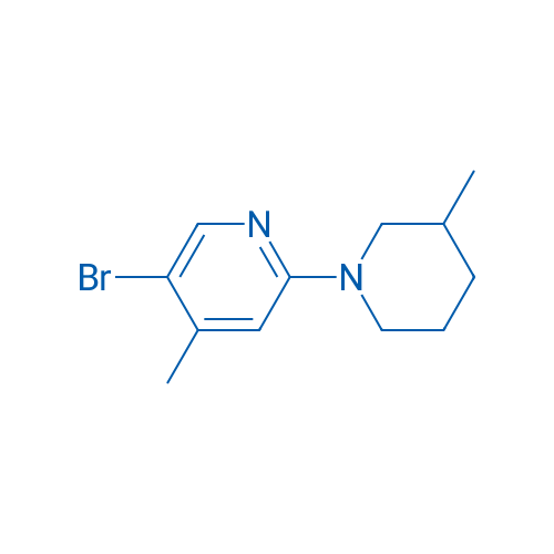 5-Bromo-4-methyl-2-(3-methylpiperidin-1-yl)pyridine 5g