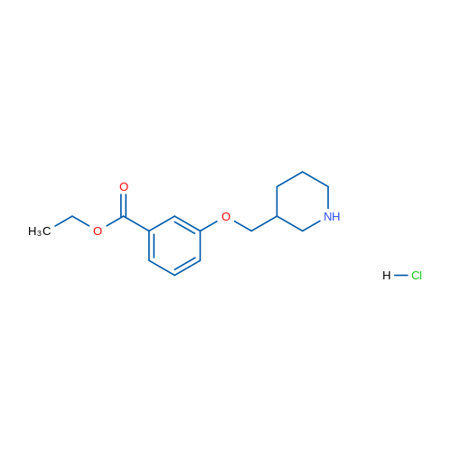 Ethyl 3-(piperidin-3-ylmethoxy)benzoate hydrochloride 1g