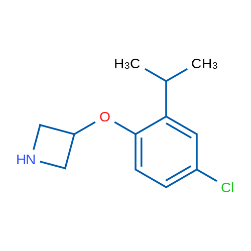 3-(4-Chloro-2-isopropylphenoxy)azetidine 1g