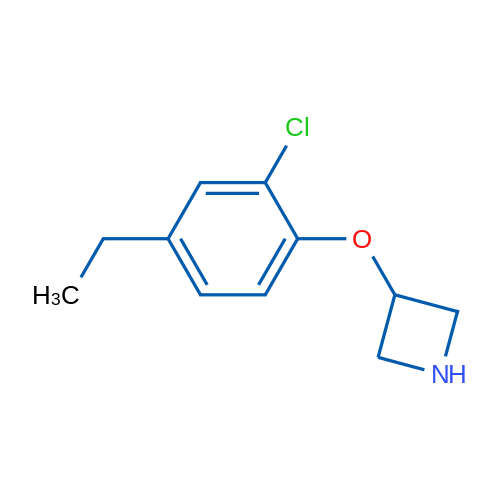 3-(2-Chloro-4-ethylphenoxy)azetidine 1g