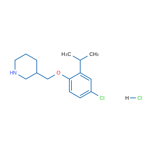 3-((4-Chloro-2-isopropylphenoxy)methyl)piperidine hydrochloride 5g
