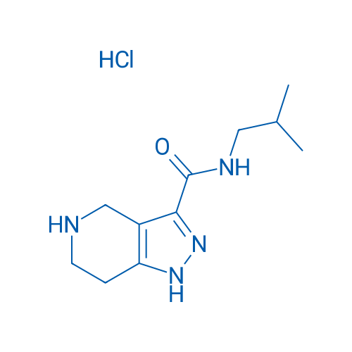 N-Isobutyl-4,5,6,7-tetrahydro-1H-pyrazolo[4,3-c]pyridine-3-carboxamide hydrochloride 1g