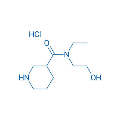 N-Ethyl-N-(2-hydroxyethyl)piperidine-3-carboxamide hydrochloride 1g