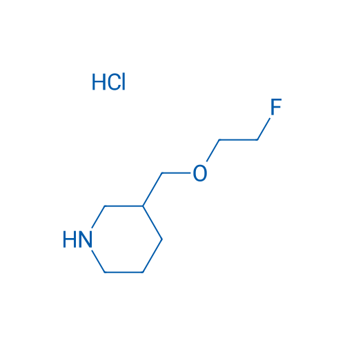 3-((2-Fluoroethoxy)methyl)piperidine hydrochloride 5g