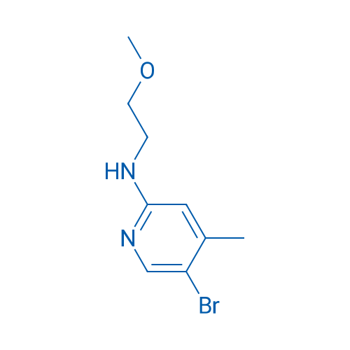 5-Bromo-N-(2-methoxyethyl)-4-methylpyridin-2-amine 1g