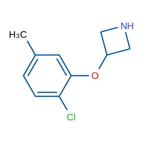 3-(2-Chloro-5-methylphenoxy)azetidine 1g
