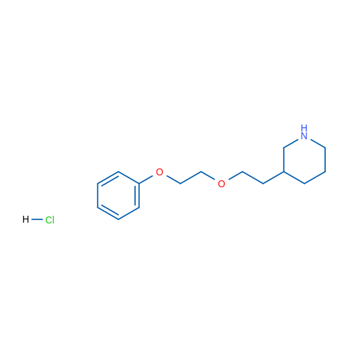 3-(2-(2-Phenoxyethoxy)ethyl)piperidine hydrochloride 1g
