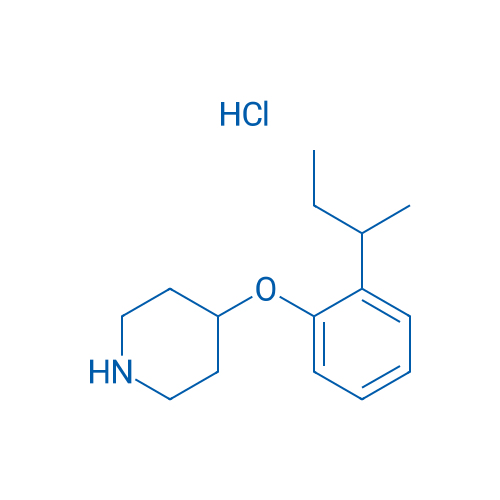 4-(2-(sec-Butyl)phenoxy)piperidine hydrochloride 1g