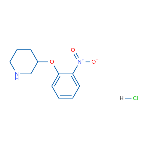 3-(2-Nitrophenoxy)piperidine hydrochloride 5g