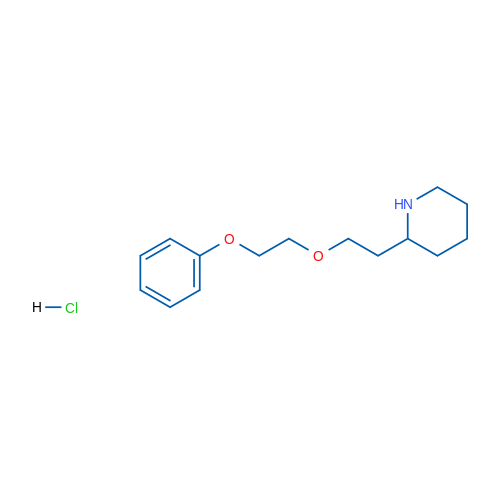 2-(2-(2-Phenoxyethoxy)ethyl)piperidine hydrochloride 1g