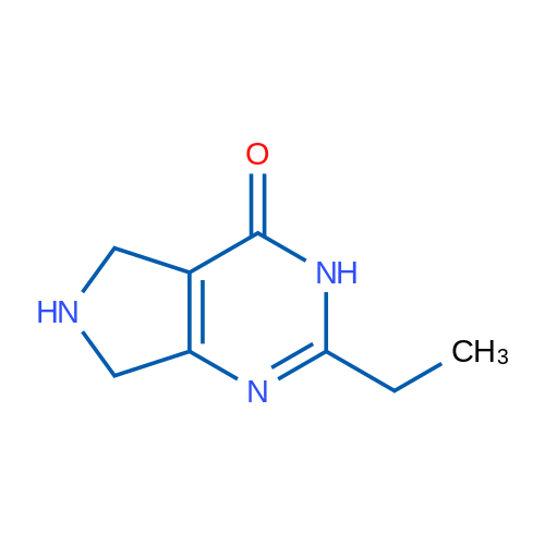 2-Ethyl-6,7-dihydro-3H-pyrrolo[3,4-d]pyrimidin-4(5H)-one 5g