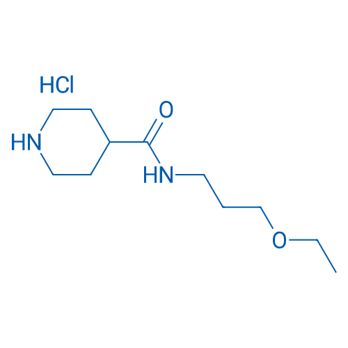 N-(3-Ethoxypropyl)piperidine-4-carboxamide hydrochloride 1g