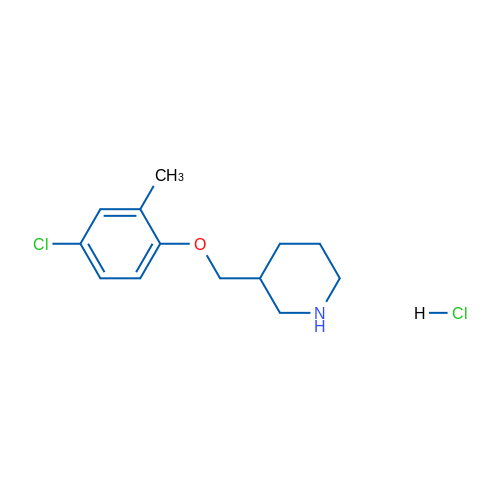 3-((4-Chloro-2-methylphenoxy)methyl)piperidine hydrochloride 1g