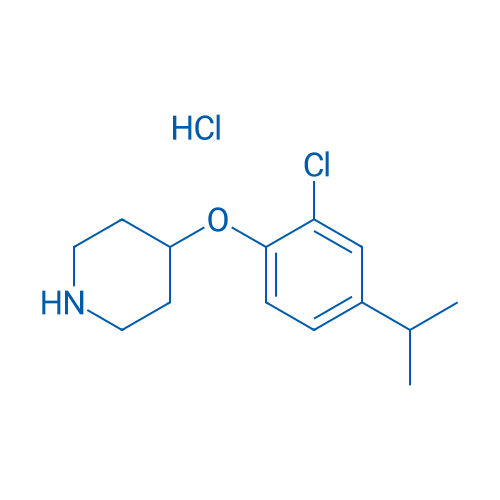 4-(2-Chloro-4-isopropylphenoxy)piperidine hydrochloride 5g