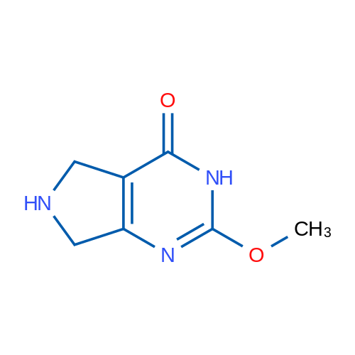 2-Methoxy-6,7-dihydro-3H-pyrrolo[3,4-d]pyrimidin-4(5H)-one 1g