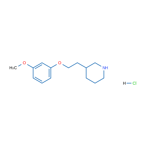 3-(2-(3-Methoxyphenoxy)ethyl)piperidine hydrochloride 5g