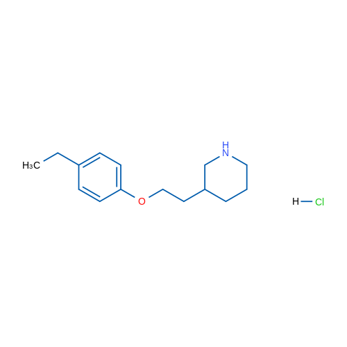 3-(2-(4-Ethylphenoxy)ethyl)piperidine hydrochloride 1g