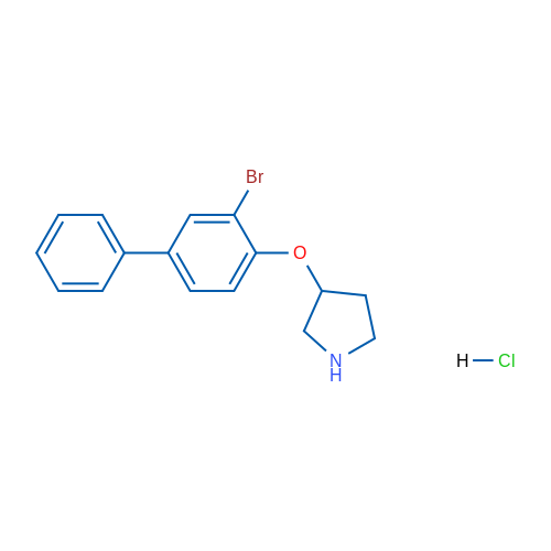 3-((3-Bromo-[1,1'-biphenyl]-4-yl)oxy)pyrrolidine hydrochloride 5g