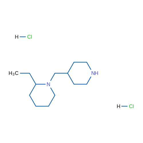 2-Ethyl-1-(piperidin-4-ylmethyl)piperidine dihydrochloride 1g