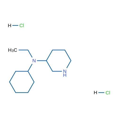 N-Cyclohexyl-N-ethylpiperidin-3-amine dihydrochloride 5g