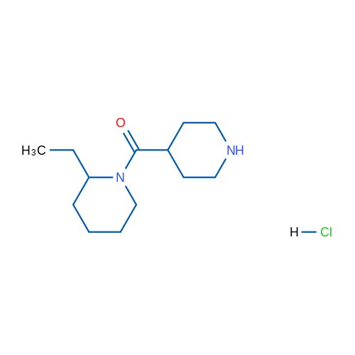 (2-Ethylpiperidin-1-yl)(piperidin-4-yl)methanone hydrochloride 5g