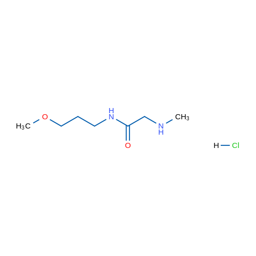 N-(3-Methoxypropyl)-2-(methylamino)acetamide hydrochloride 5g