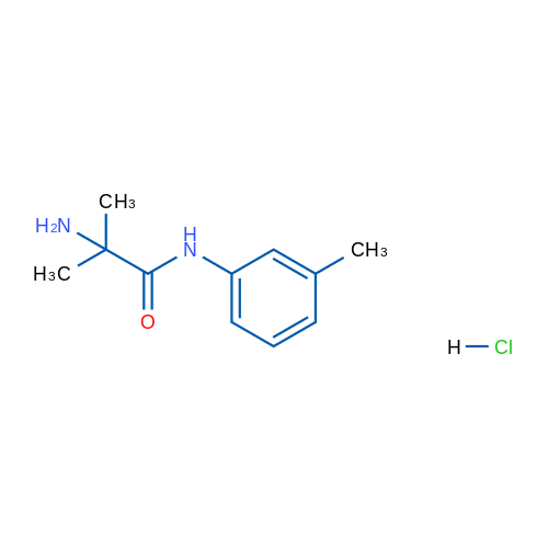 2-Amino-2-methyl-N-(m-tolyl)propanamide hydrochloride 5g