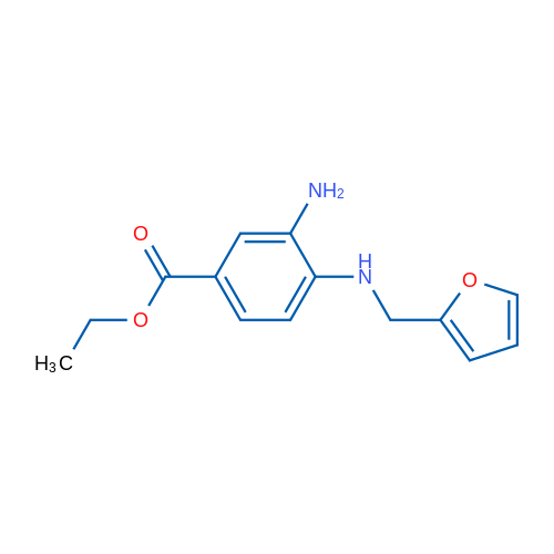 Ethyl 3-amino-4-((furan-2-ylmethyl)amino)benzoate 1g