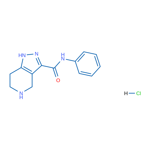 N-Phenyl-4,5,6,7-tetrahydro-1H-pyrazolo[4,3-c]pyridine-3-carboxamide hydrochloride 5g