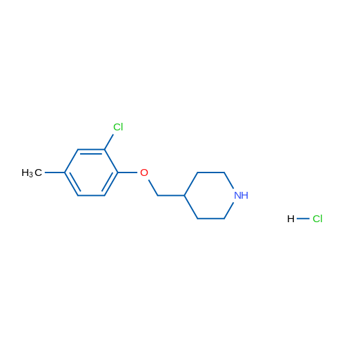 4-((2-Chloro-4-methylphenoxy)methyl)piperidine hydrochloride 1g