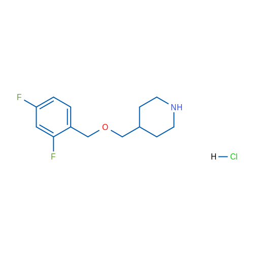 4-(((2,4-Difluorobenzyl)oxy)methyl)piperidine hydrochloride 5g