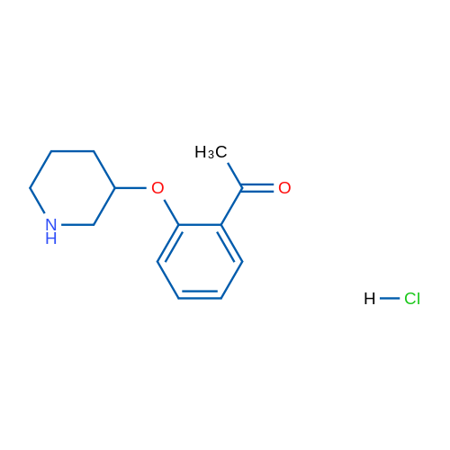 1-(2-(Piperidin-3-yloxy)phenyl)ethanone hydrochloride 1g