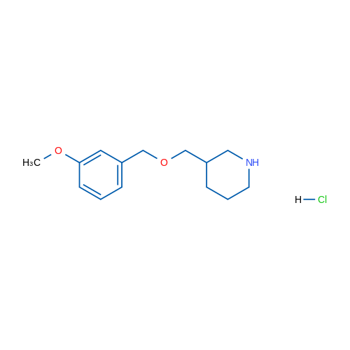 3-(((3-Methoxybenzyl)oxy)methyl)piperidine hydrochloride 5g