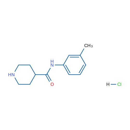 N-(m-Tolyl)piperidine-4-carboxamide hydrochloride 1g