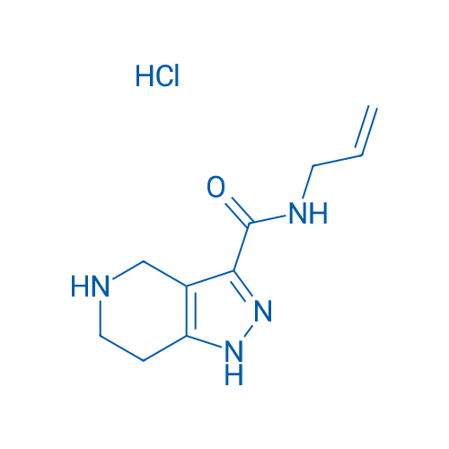 N-Allyl-4,5,6,7-tetrahydro-1H-pyrazolo[4,3-c]pyridine-3-carboxamide hydrochloride 1g