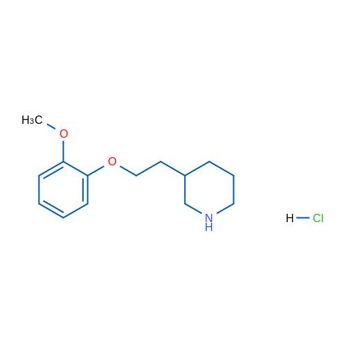 3-(2-(2-Methoxyphenoxy)ethyl)piperidine hydrochloride 5g