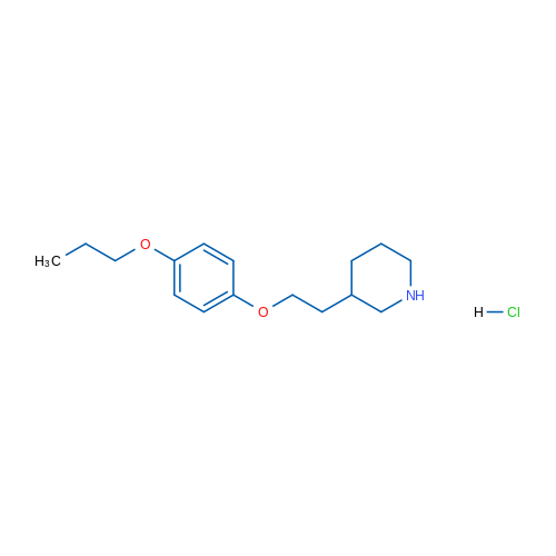 3-(2-(4-Propoxyphenoxy)ethyl)piperidine hydrochloride 5g