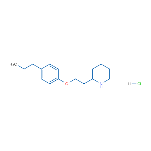 2-(2-(4-Propylphenoxy)ethyl)piperidine hydrochloride 1g