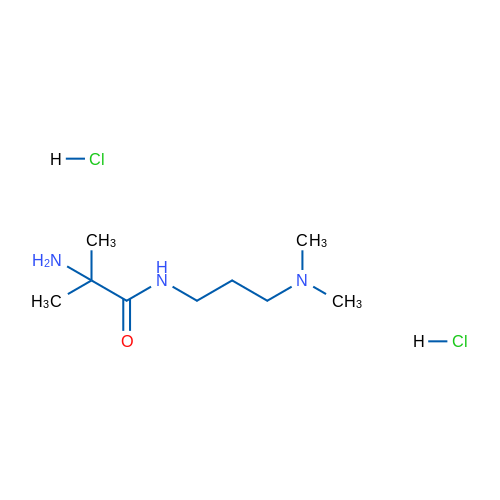 2-Amino-N-(3-(dimethylamino)propyl)-2-methylpropanamide dihydrochloride 5g