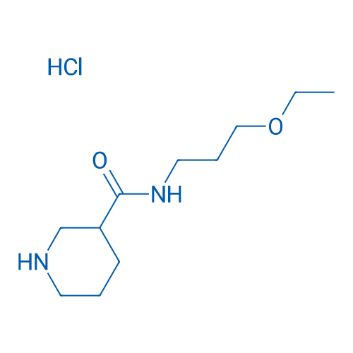 N-(3-Ethoxypropyl)piperidine-3-carboxamide hydrochloride 5g