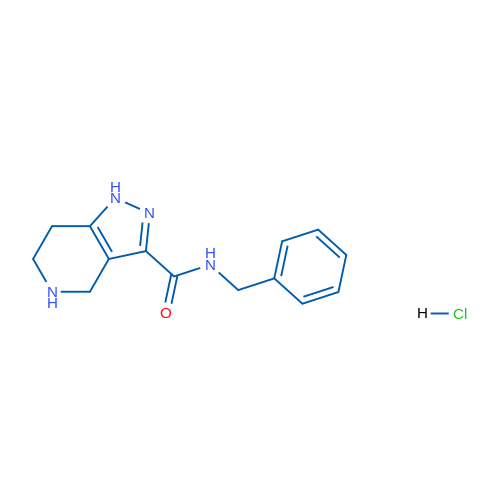 N-Benzyl-4,5,6,7-tetrahydro-1H-pyrazolo[4,3-c]pyridine-3-carboxamide hydrochloride 5g