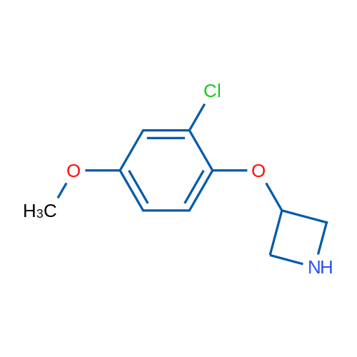 3-(2-Chloro-4-methoxyphenoxy)azetidine 1g