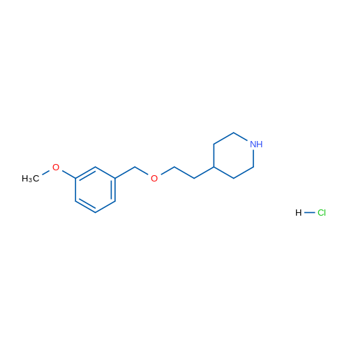 4-(2-((3-Methoxybenzyl)oxy)ethyl)piperidine hydrochloride 1g