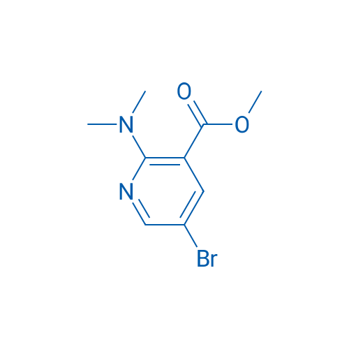 Methyl 5-bromo-2-(dimethylamino)nicotinate 1g