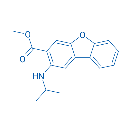 Methyl 2-(isopropylamino)dibenzo[b,d]furan-3-carboxylate 250mg